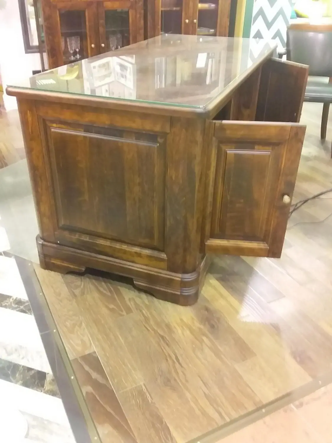 Стол с ящиками Луи Филипп письменный ОВ 03