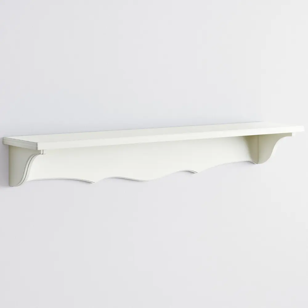 Полка белая мдф GPL110-K02