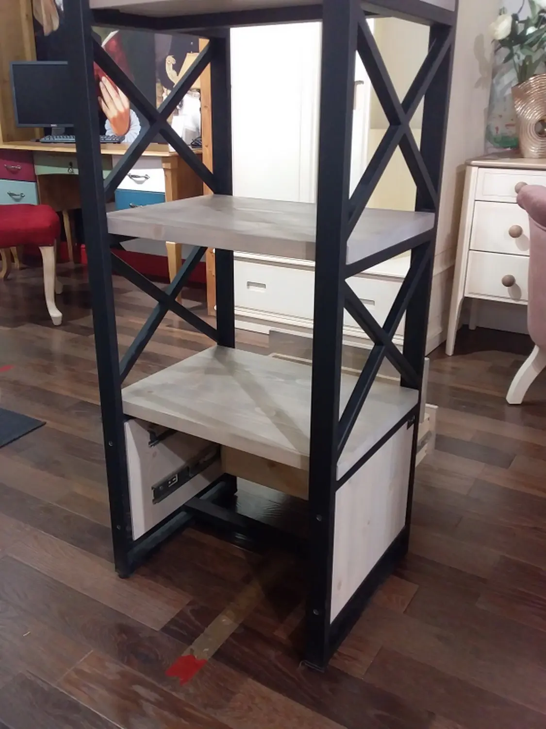 Стеллаж 4 полки 04-07