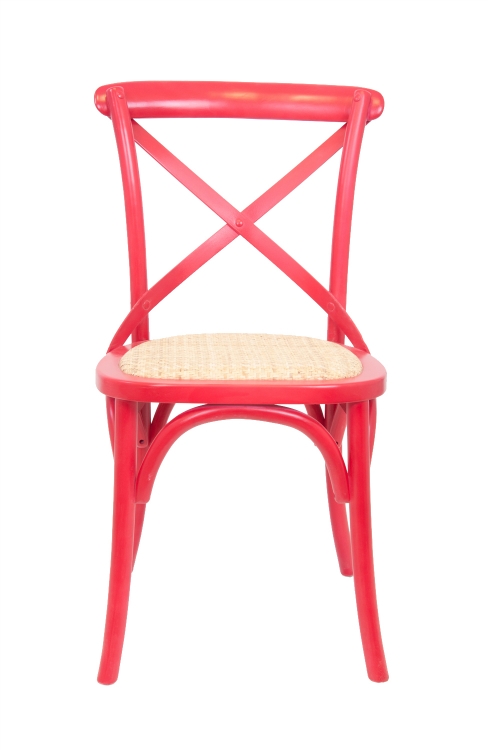 Стул Cross Back Red
