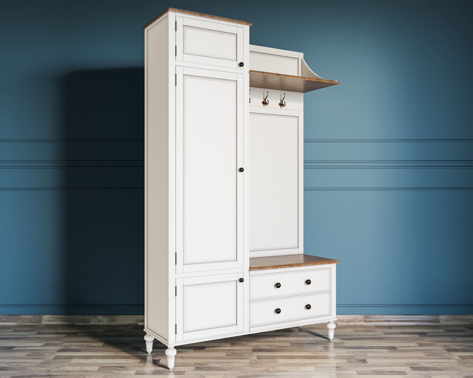 Прихожая-шкаф 2 ящика "Odri"