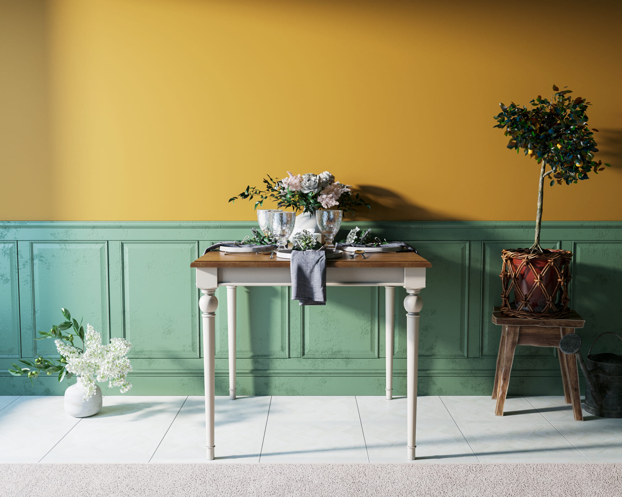 Стол для кухни в стиле Прованс "Odri"