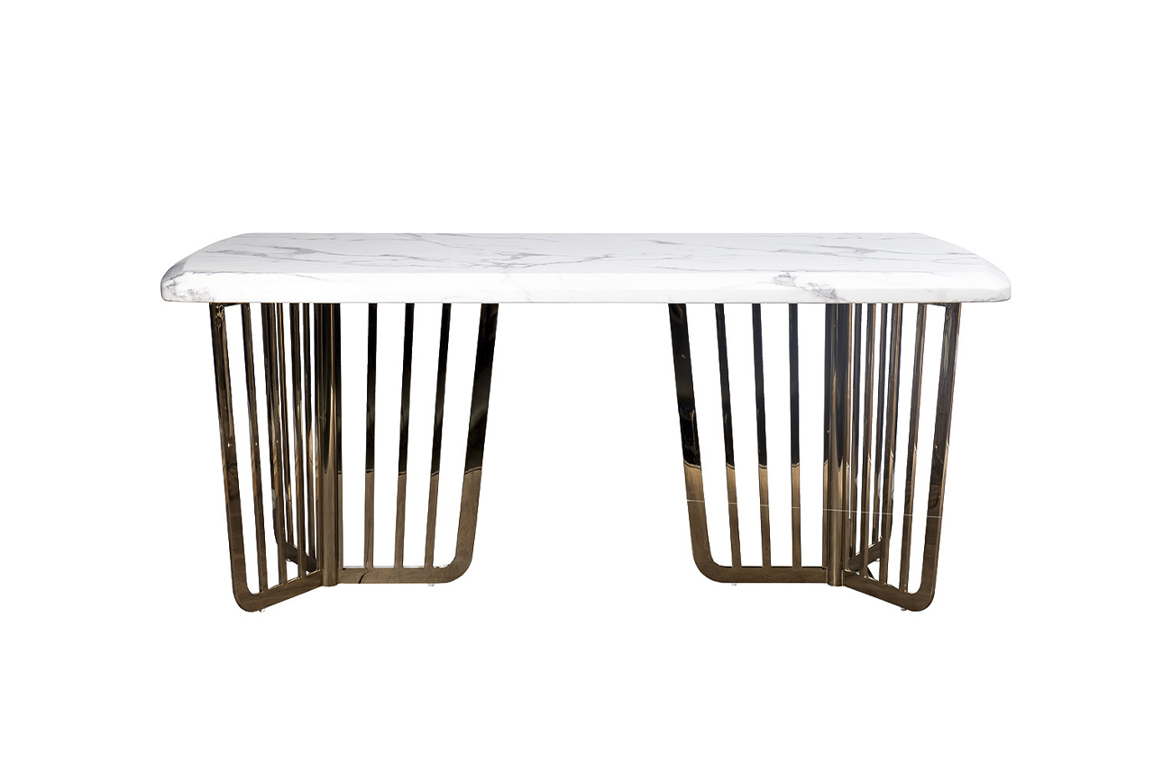 33FS-1800-STOL/OB-BEL Стол обеденный Pearl White