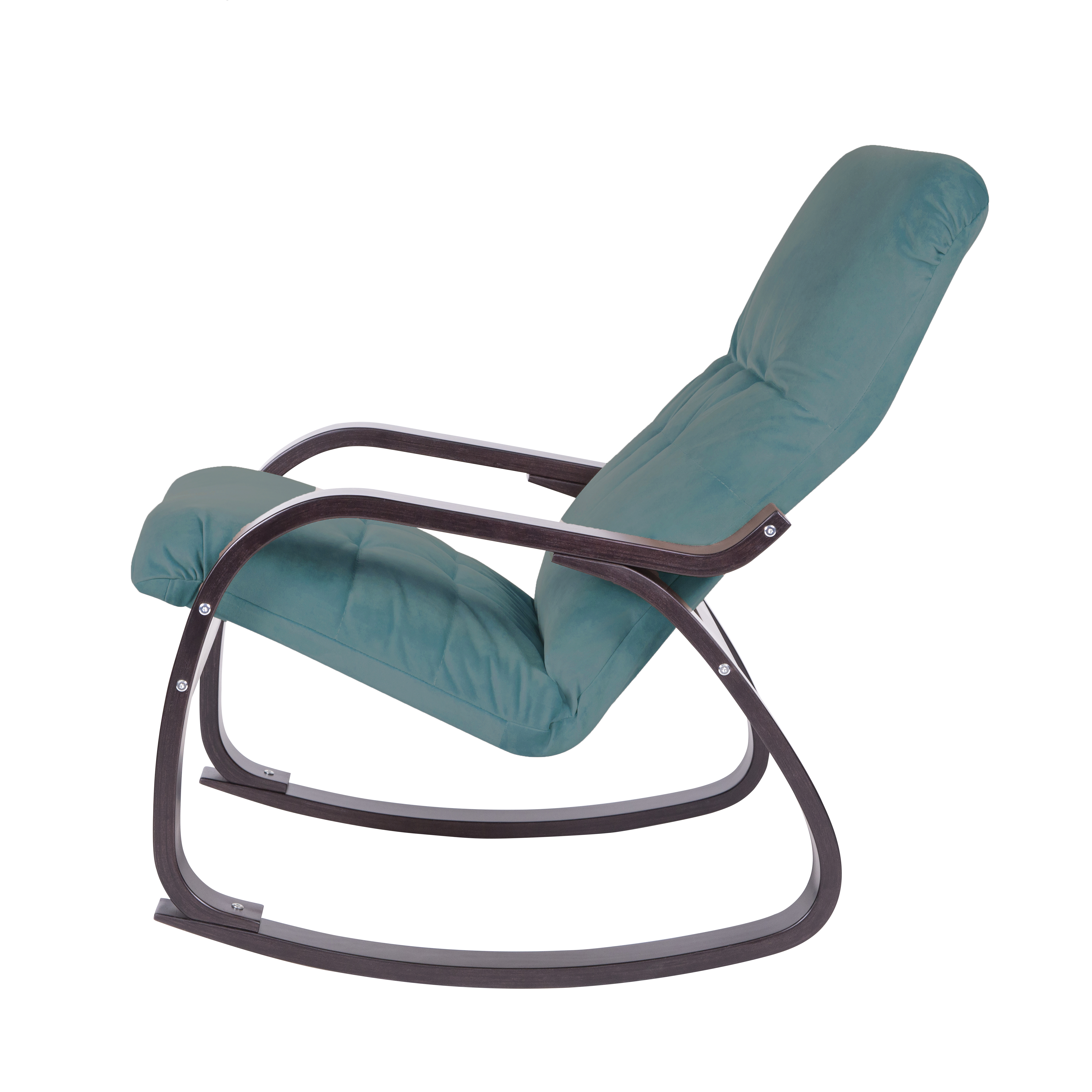 кресло-качалка Сайма Фреш 27 океан каркас Орех