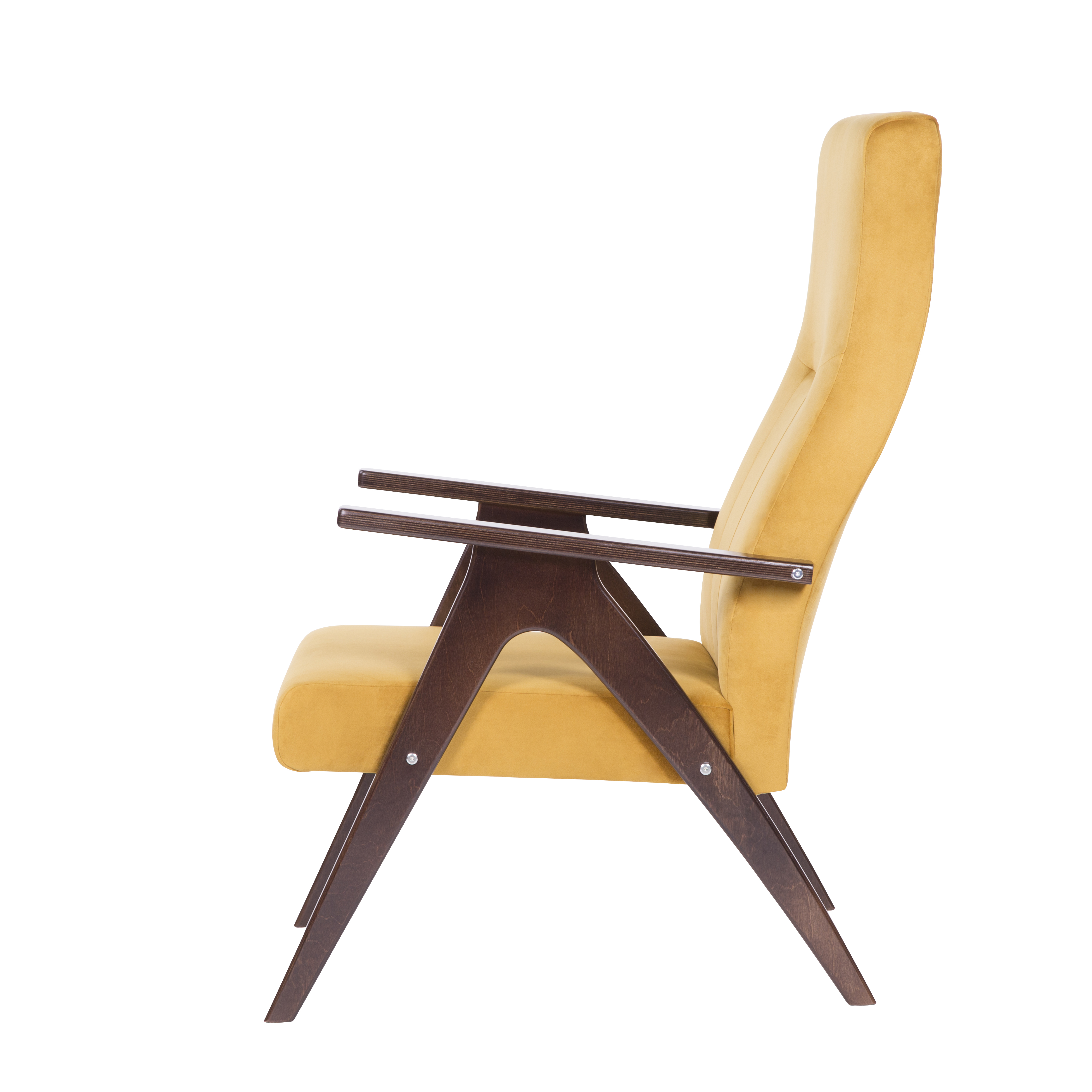 кресло Оскар  Охра каркас  Орех