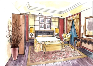 Спальня Фокстрот