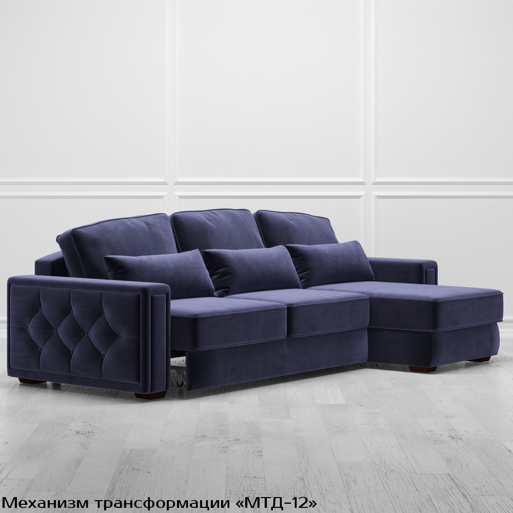 Диван Diamante (с механизмом) DDi-TR-180-K03-Ka-B18