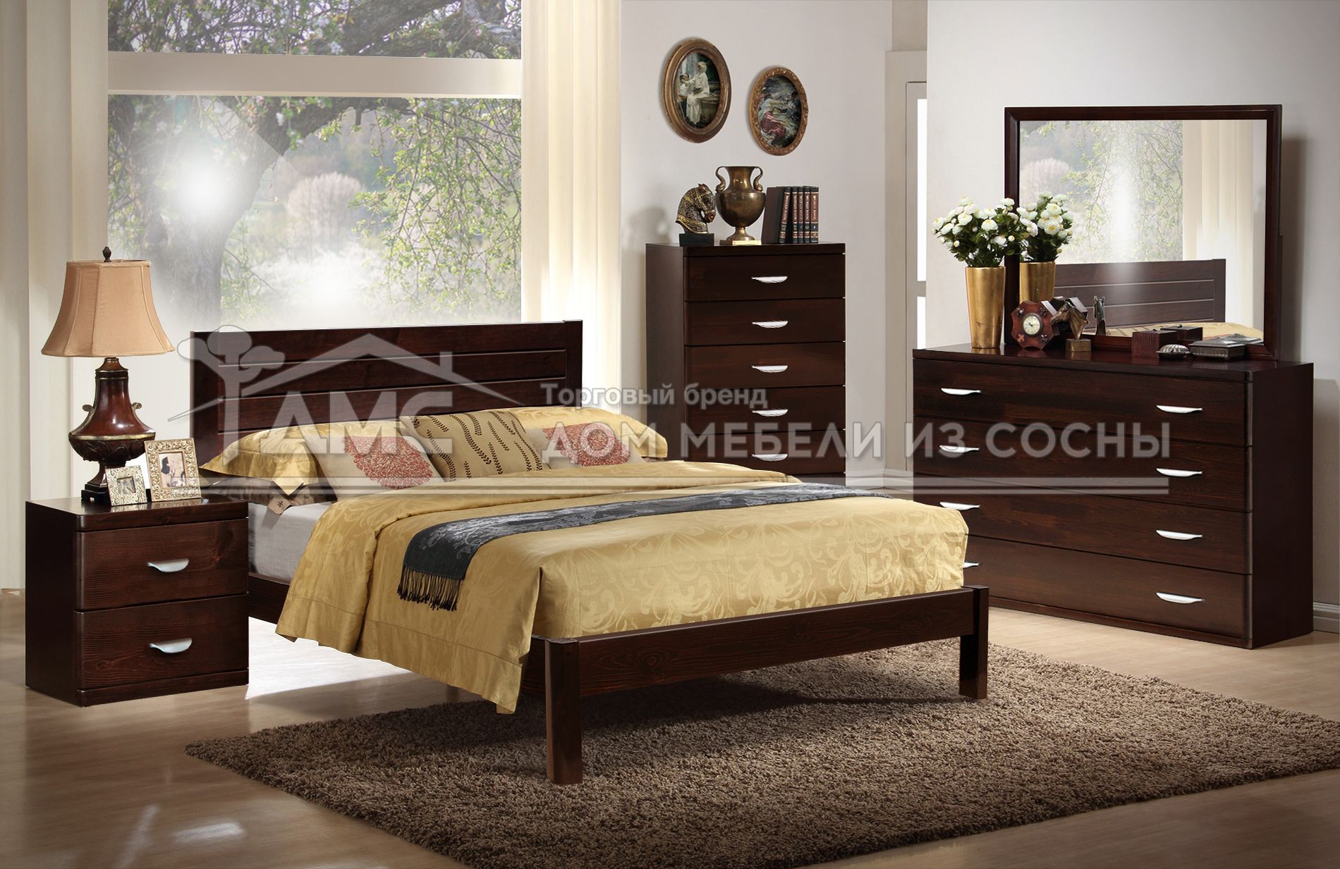 Кровать Готика 1800х2000