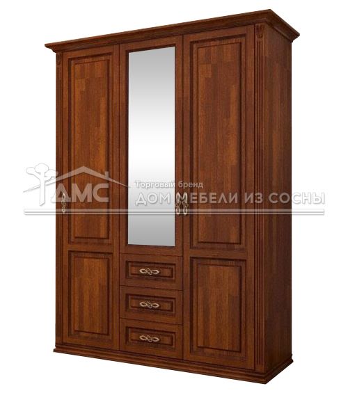 Шкаф 3-х ств. Дарина