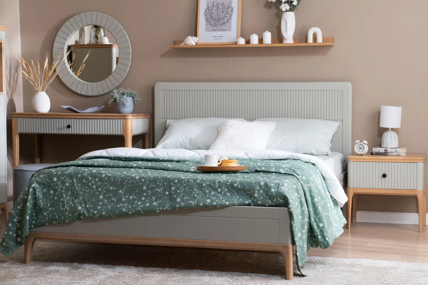 Кровать из дерева Грета №1 1400х2000