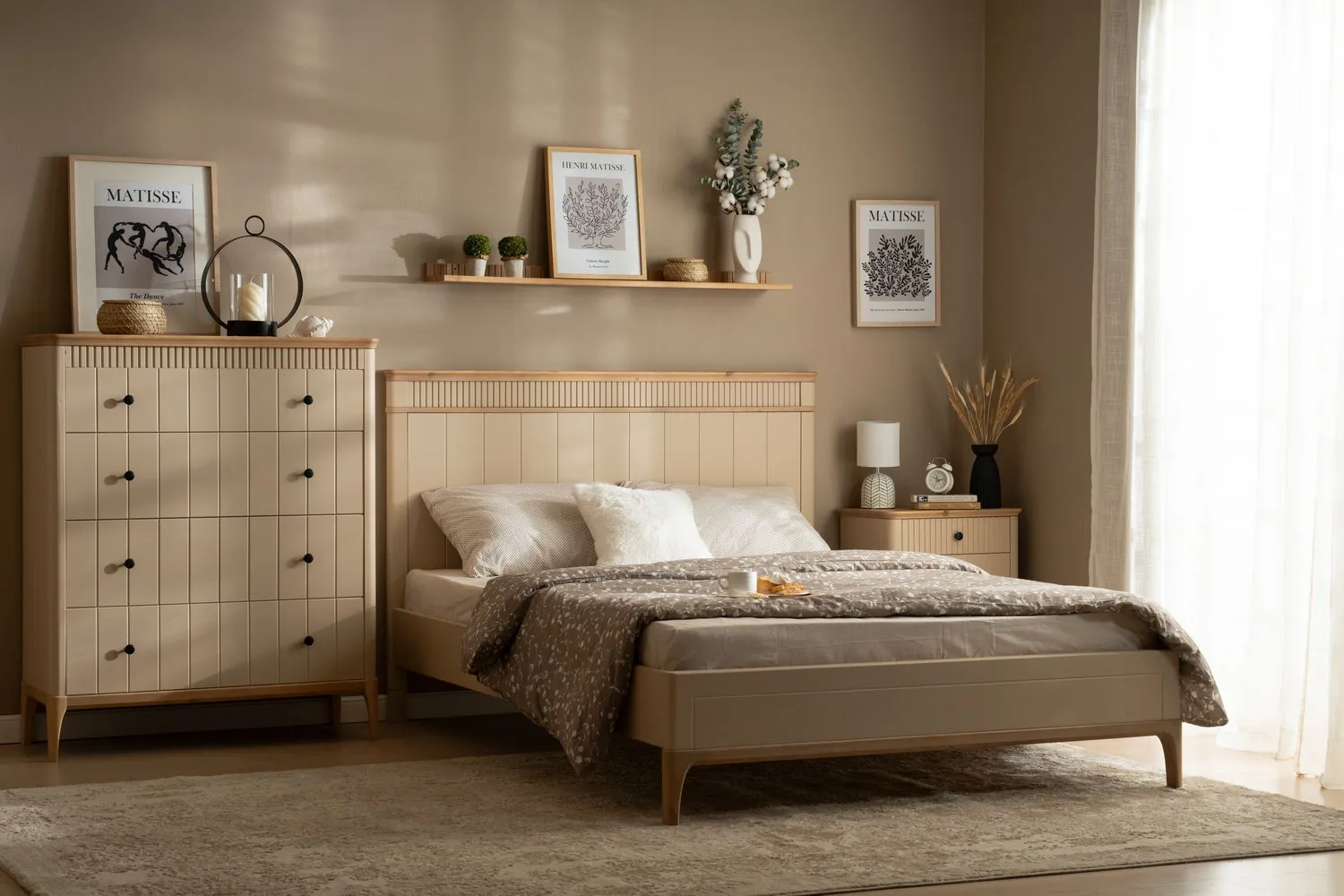 Кровать массив сосны Грета №11 1600х2000