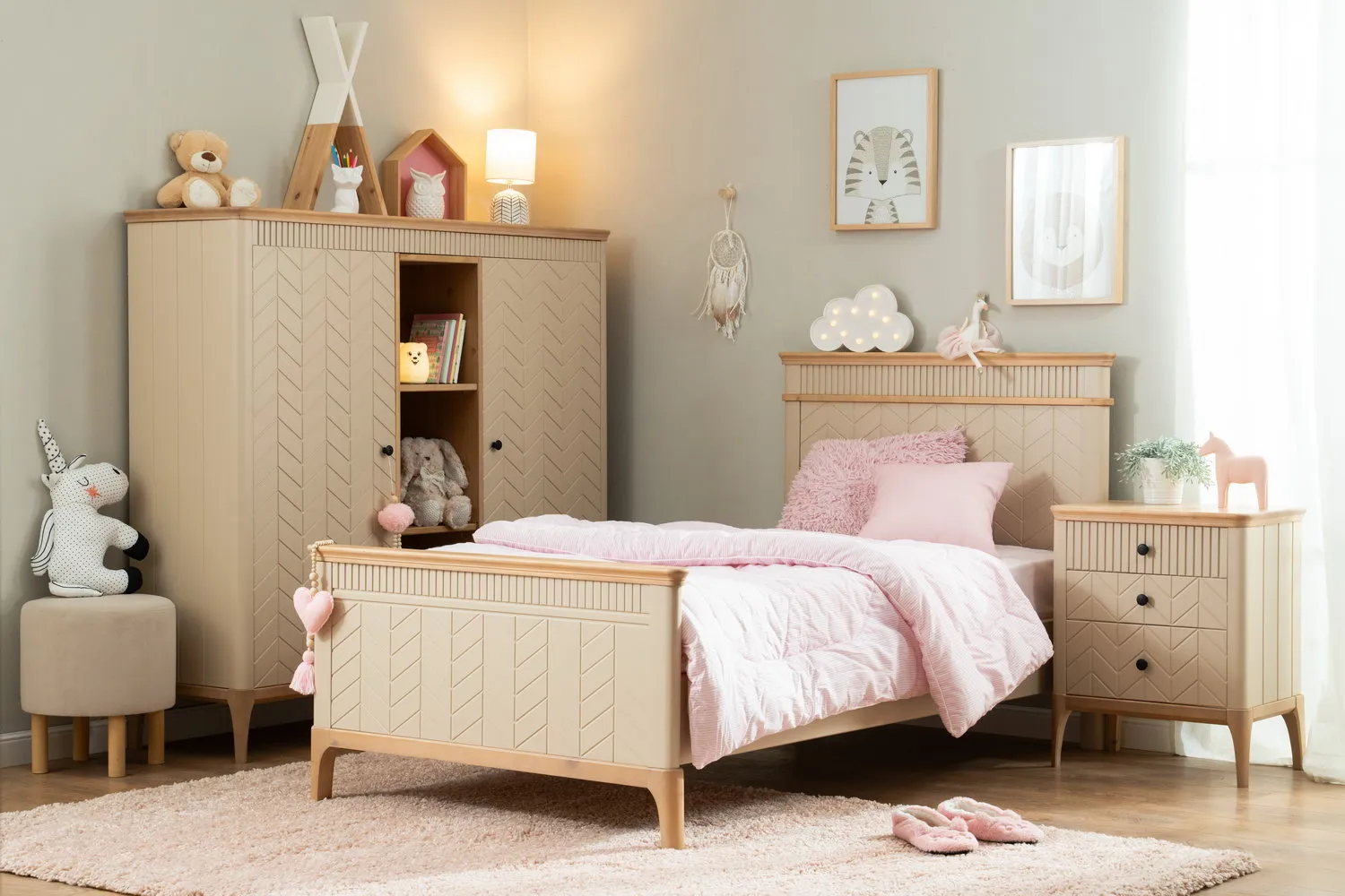 Кровать массив сосны Грета №17 800х1800