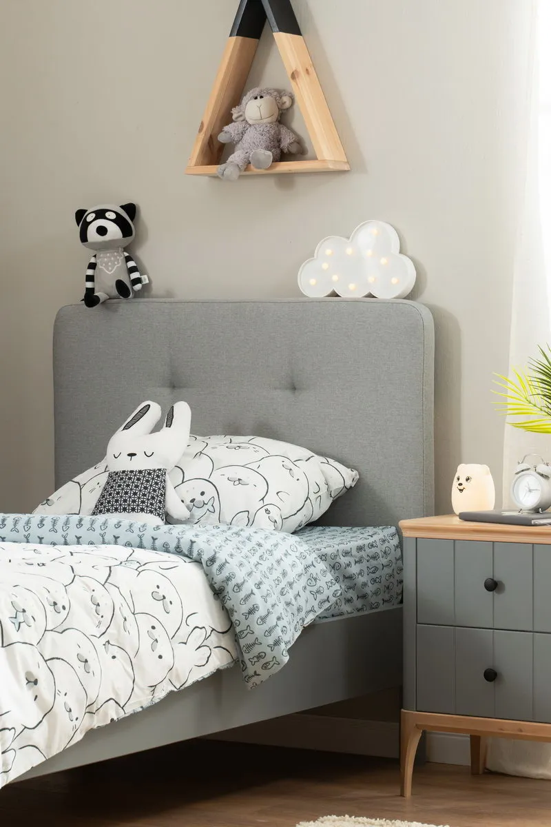 Тумба из дерева 2 ящика Грета №2-140